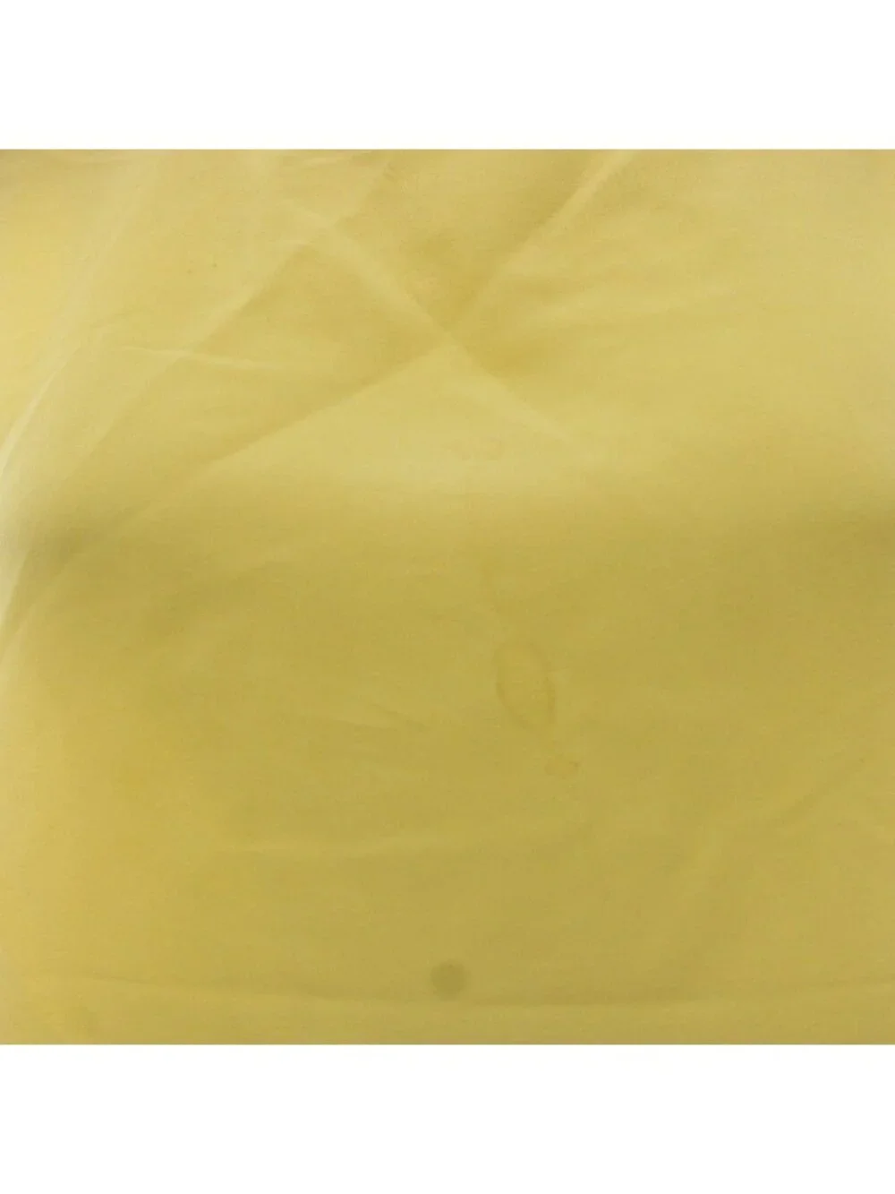 Chanel Blouse Shirt Sleeveless Silk 38 Yellow HN